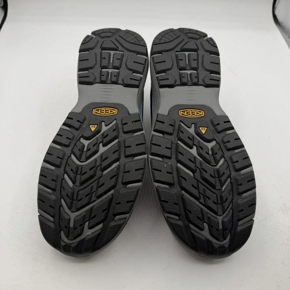 KEEN Sparta 2 Work Shoes Womens Sz 9.5 M Airy Blue/Black‎ Sneakers Safety Toe